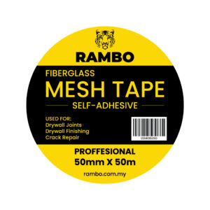 Self-adhesive Fiberglass Mesh Tape 50mm x 50m